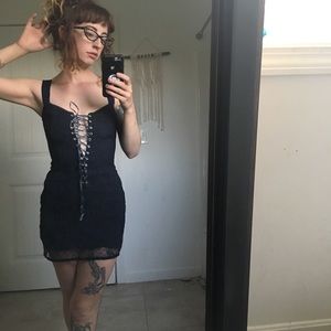 She’s a knockout slip dress, For love and lemons